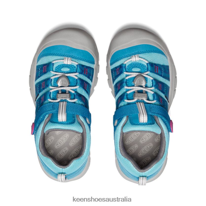 KEEN Footwear TLDLTR955 Fjord Blue/Festival Fuchsia Newport H2SHO Big Kids