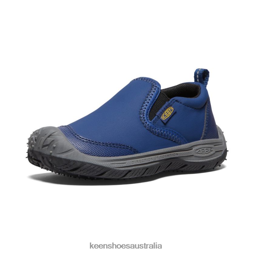KEEN Footwear TLDLTR713 Blue Depths/Black Speed Hound Slip-On Little Kids