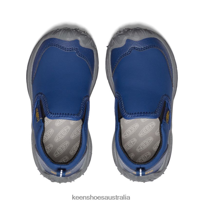 KEEN Footwear TLDLTR713 Blue Depths/Black Speed Hound Slip-On Little Kids