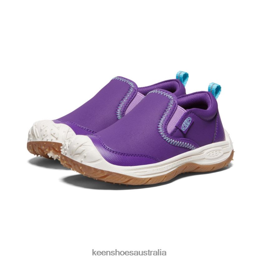 KEEN Footwear TLDLTR715 Tillandsia Purple/Ipanema Speed Hound Slip-On Little Kids