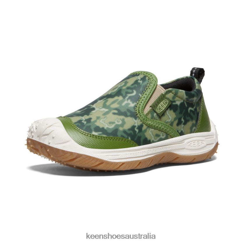 KEEN Footwear TLDLTR716 Camo/Campsite Speed Hound Slip-On Little Kids
