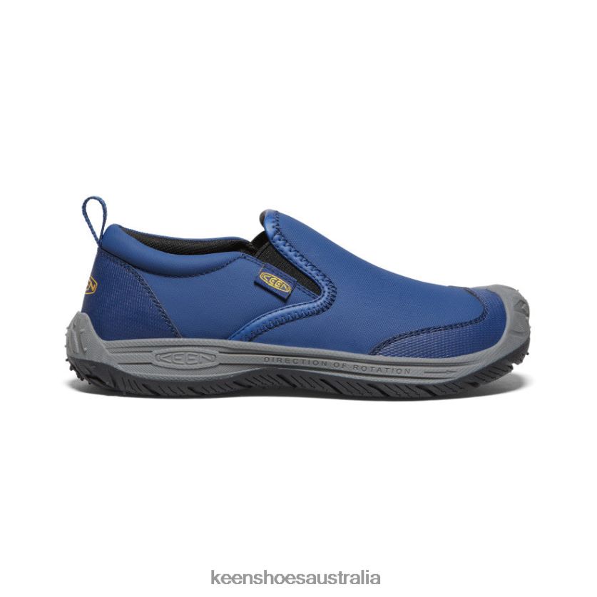 KEEN Footwear TLDLTR717 Blue Depths/Black Speed Hound Slip-On Big Kids