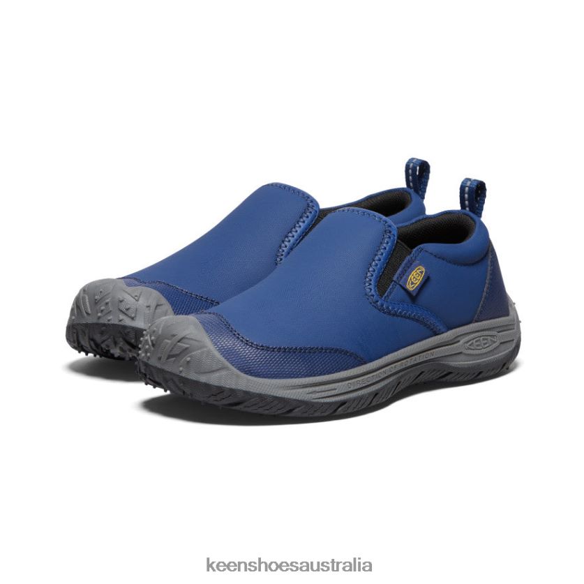 KEEN Footwear TLDLTR717 Blue Depths/Black Speed Hound Slip-On Big Kids