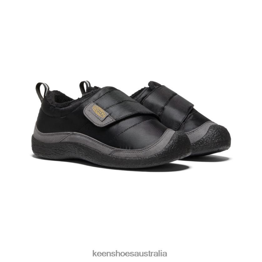KEEN Footwear TLDLTR984 Black/Steel Grey Howser Wrap Big Kids