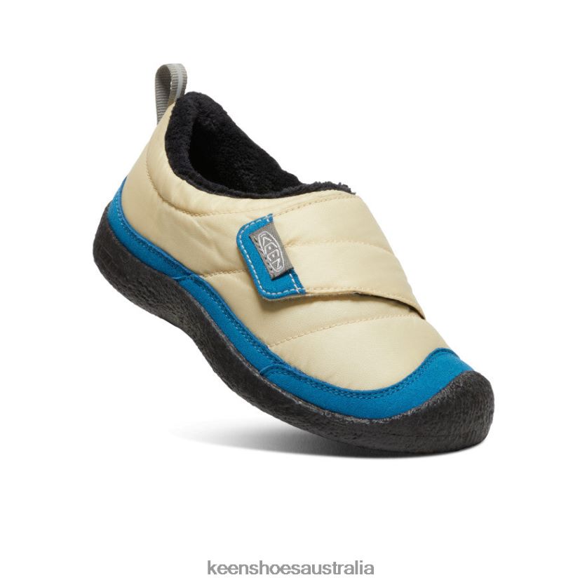 KEEN Footwear TLDLTR986 Safari/Mykonos Blue Howser Wrap Big Kids