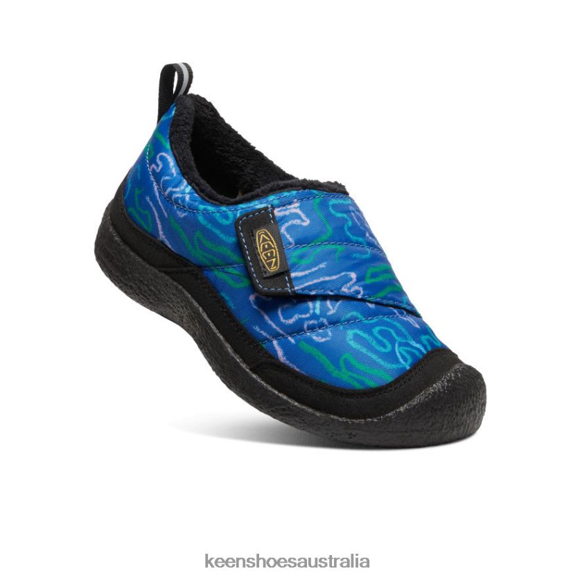 KEEN Footwear TLDLTR987 Baleine Blue/Multi Howser Wrap Big Kids