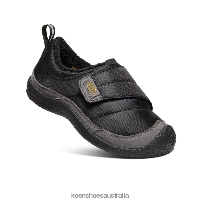 KEEN Footwear TLDLTR990 Black/Steel Grey Howser Wrap Little Kids