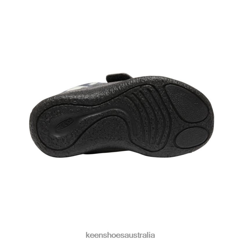 KEEN Footwear TLDLTR991 Steel Grey/Star White Howser Wrap Little Kids