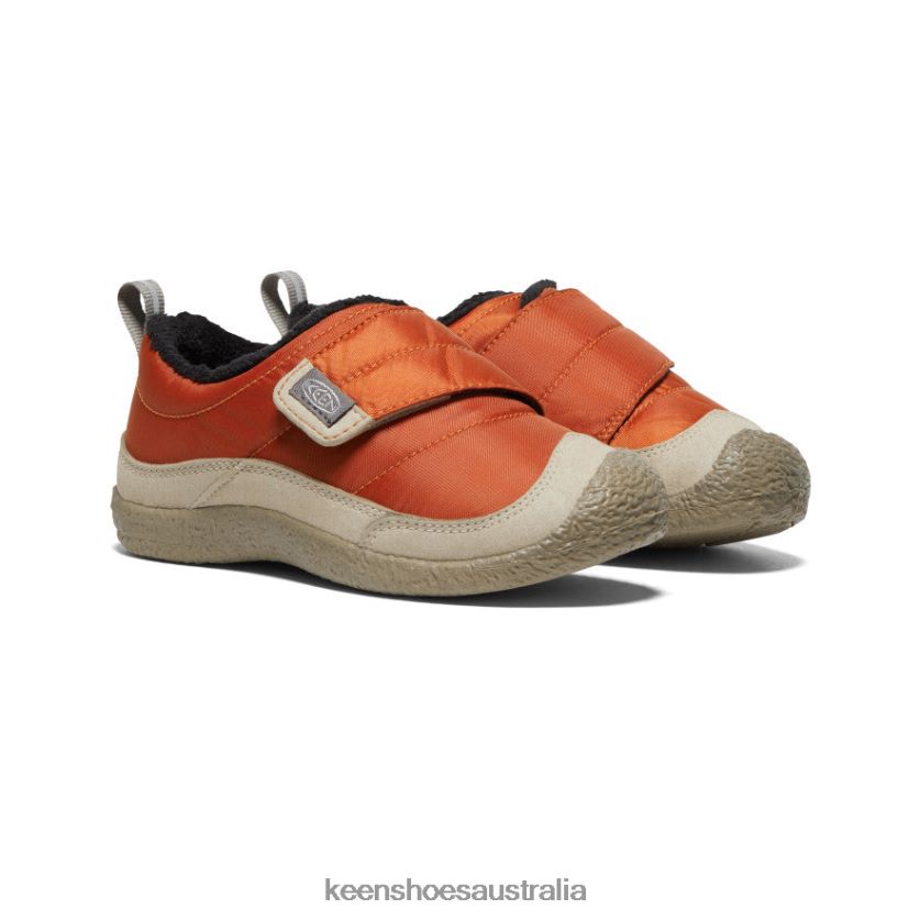 KEEN Footwear TLDLTR992 Potters Clay/Plaza Taupe Howser Wrap Little Kids