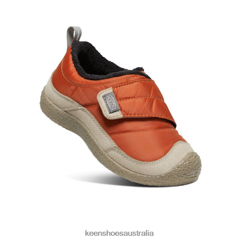 KEEN Footwear TLDLTR992 Potters Clay/Plaza Taupe Howser Wrap Little Kids