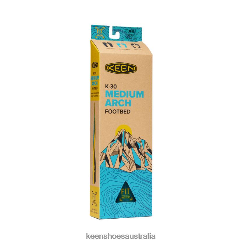 KEEN Accessories TLDLTR272 Blue Outdoor K-30 Medium Arch Insole Men