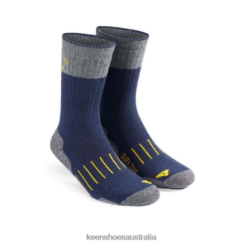 KEEN Accessories TLDLTR333 Navy Pittsburg Double Denier Medium Crew Sock Men