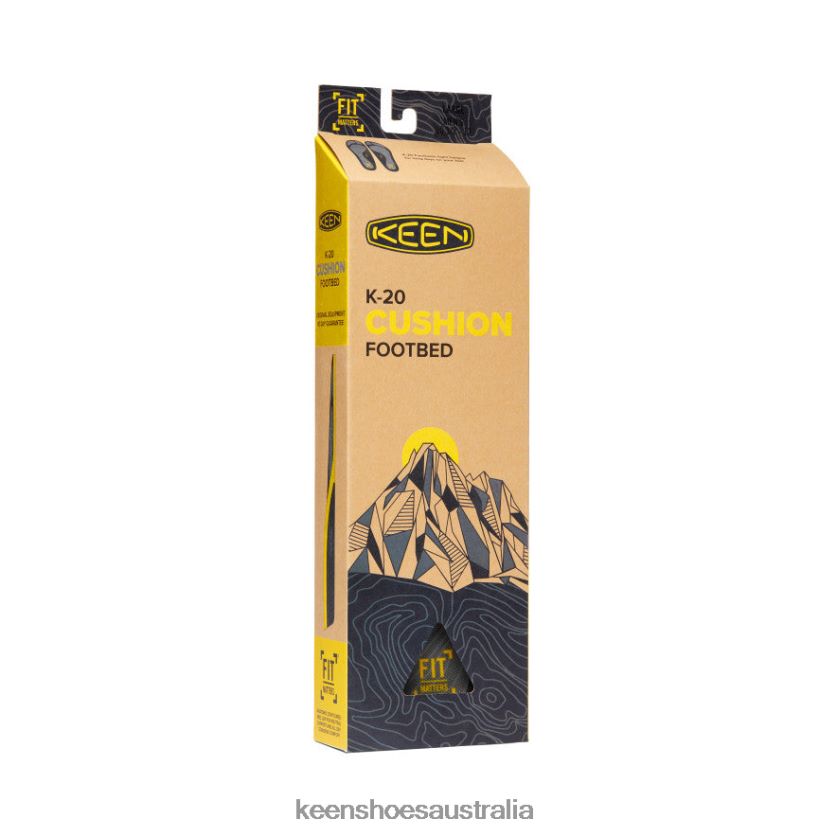 KEEN Accessories TLDLTR359 Black Outdoor K-20 Plus Insole Men