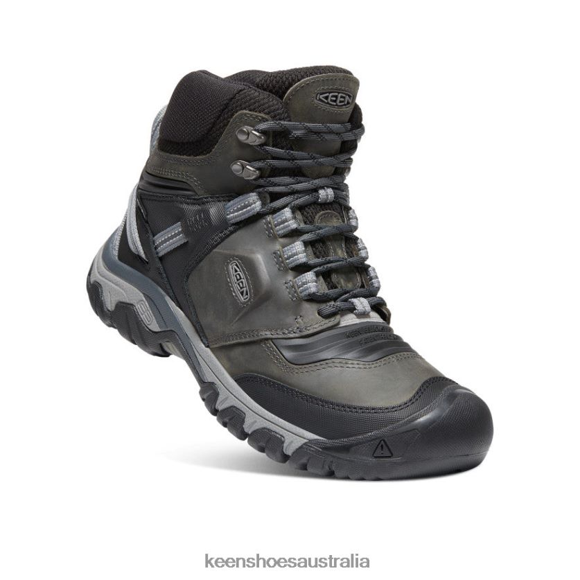 KEEN Footwear TLDLTR141 Magnet/Black Ridge Flex Waterproof Boot Men