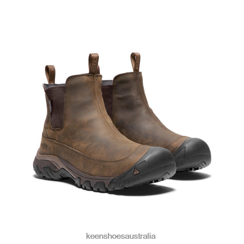KEEN Footwear TLDLTR143 Dark Earth/Mulch Anchorage III Waterproof Boot Men