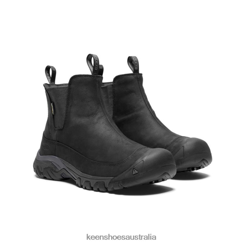 KEEN Footwear TLDLTR145 Black/Raven Anchorage III Waterproof Boot Men