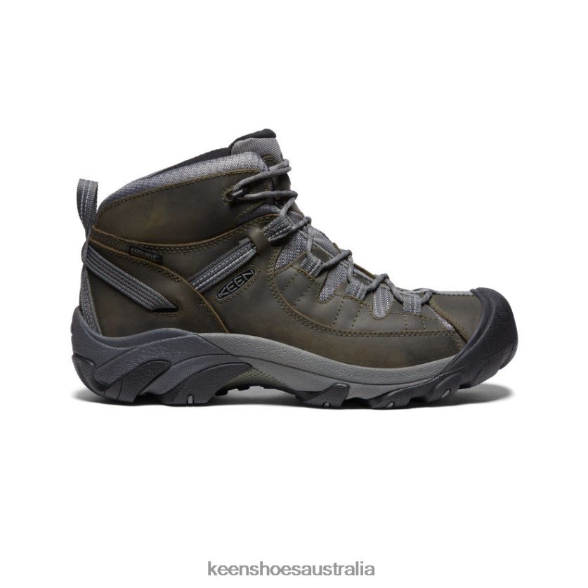 KEEN Footwear TLDLTR152 Steel Grey/Magnet Targhee II Mid Waterproof Hiking Boots Men