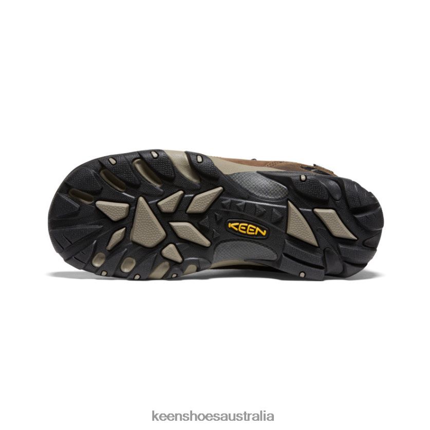 KEEN Footwear TLDLTR155 Shitake/Brindle Targhee II Mid Waterproof Hiking Boots Men