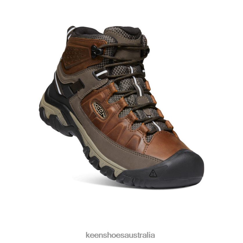 KEEN Footwear TLDLTR226 Chestnut/Mulch Targhee III Waterproof Mid Men