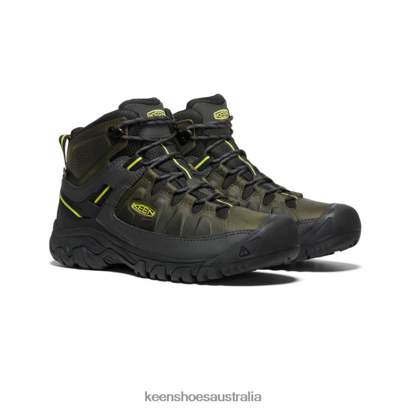KEEN Footwear TLDLTR227 Forest Night/Evening Primrose Targhee III Waterproof Mid Men