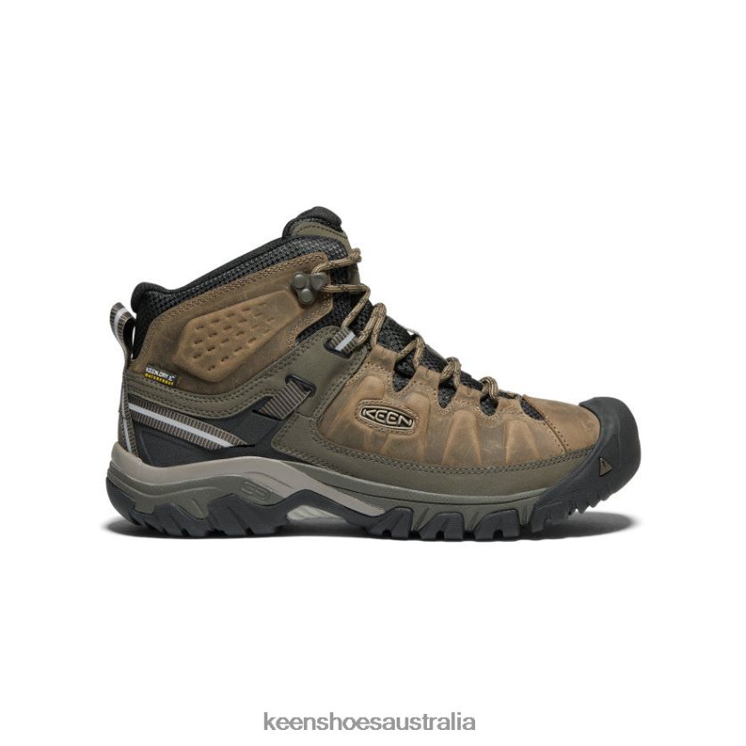 KEEN Footwear TLDLTR229 Bungee Cord/Black Targhee III Waterproof Mid Men