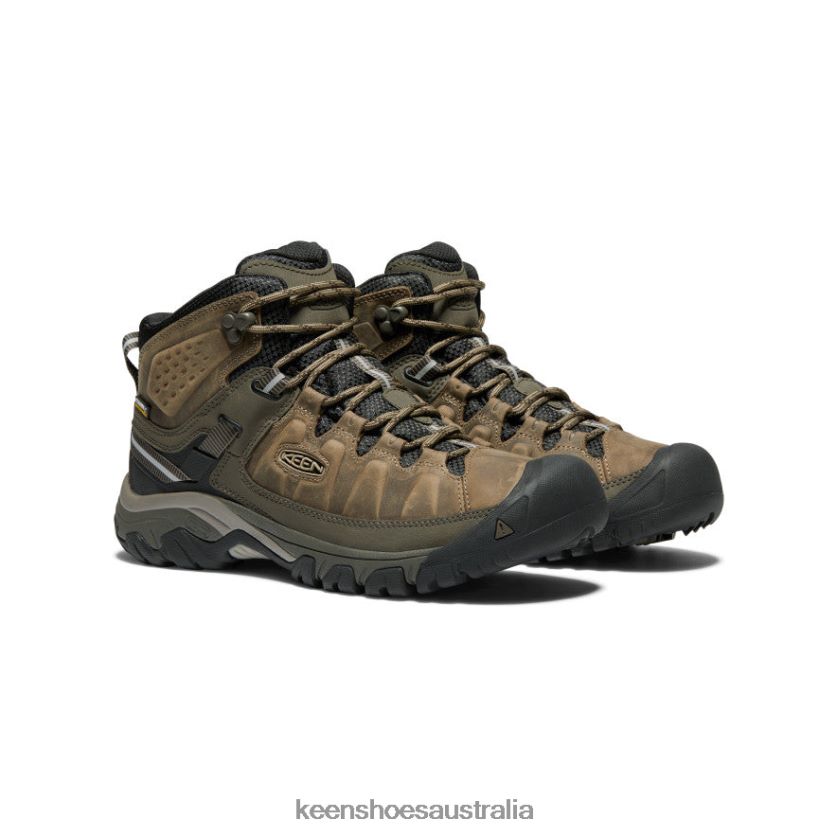 KEEN Footwear TLDLTR229 Bungee Cord/Black Targhee III Waterproof Mid Men