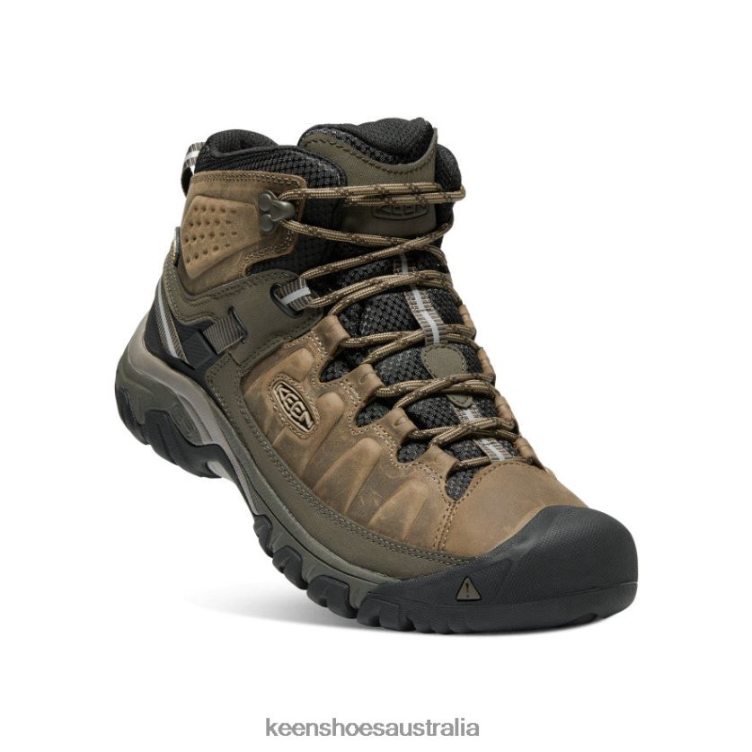 KEEN Footwear TLDLTR229 Bungee Cord/Black Targhee III Waterproof Mid Men