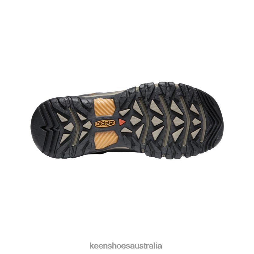 KEEN Footwear TLDLTR230 Black Olive/Golden Brown Targhee III Waterproof Mid Men