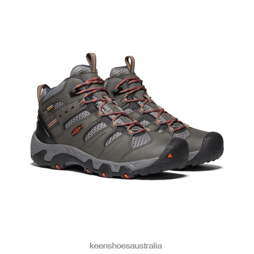 KEEN Footwear TLDLTR321 Magnet/Fired Brick Koven Waterproof Boot Men