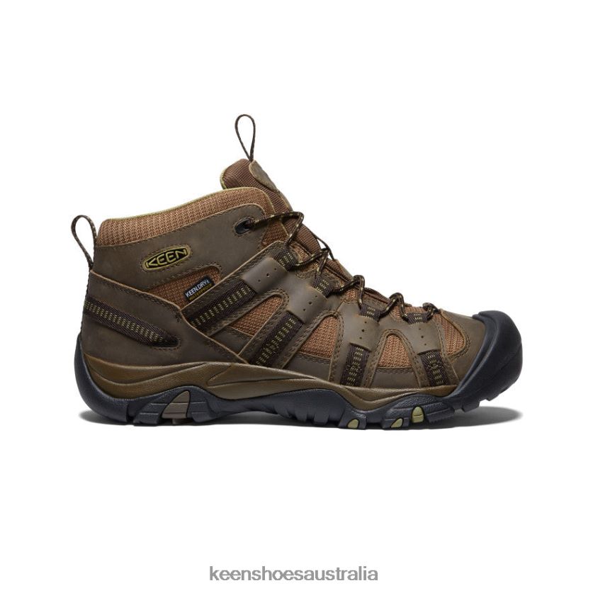 KEEN Footwear TLDLTR327 Dark Olive/Olive Drab Siskiyou Waterproof Mid Men