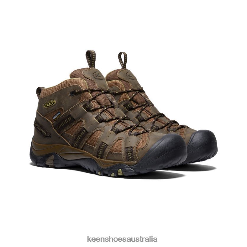 KEEN Footwear TLDLTR327 Dark Olive/Olive Drab Siskiyou Waterproof Mid Men