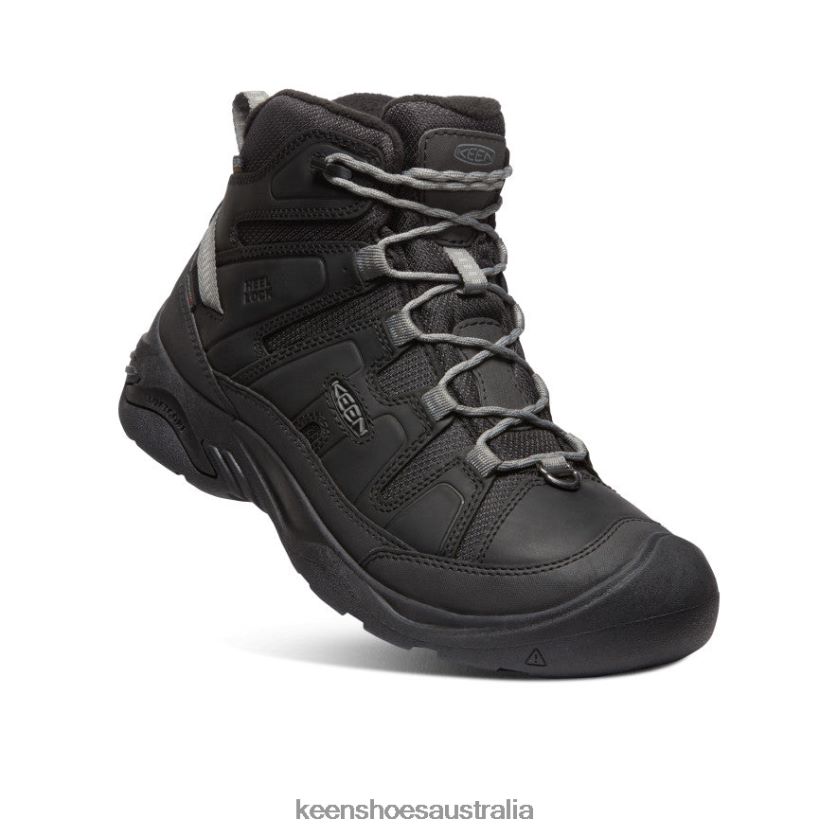 KEEN Footwear TLDLTR369 Black/Steel Grey Circadia Polar Mid Men