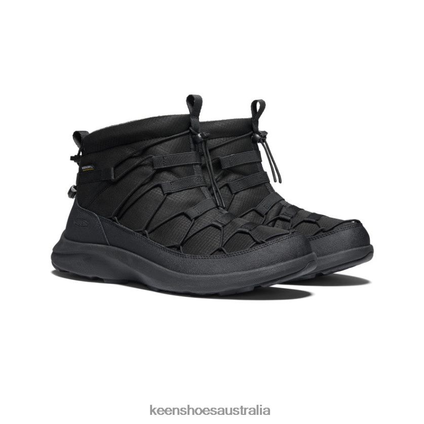 KEEN Footwear TLDLTR372 Triple Black/Black UNEEK SNK Waterproof Chukka Men