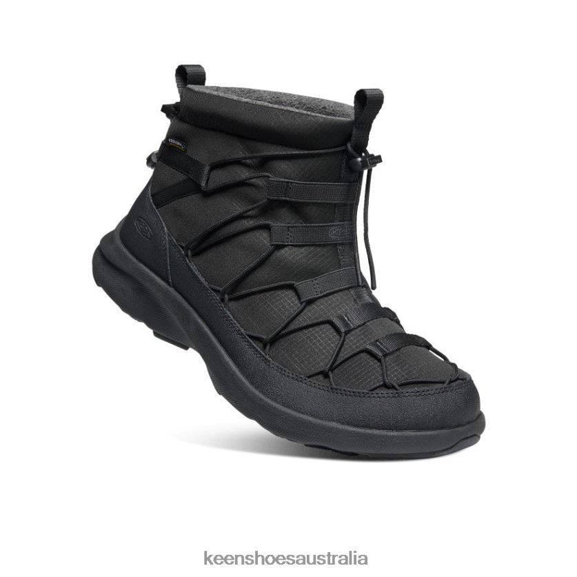 KEEN Footwear TLDLTR372 Triple Black/Black UNEEK SNK Waterproof Chukka Men
