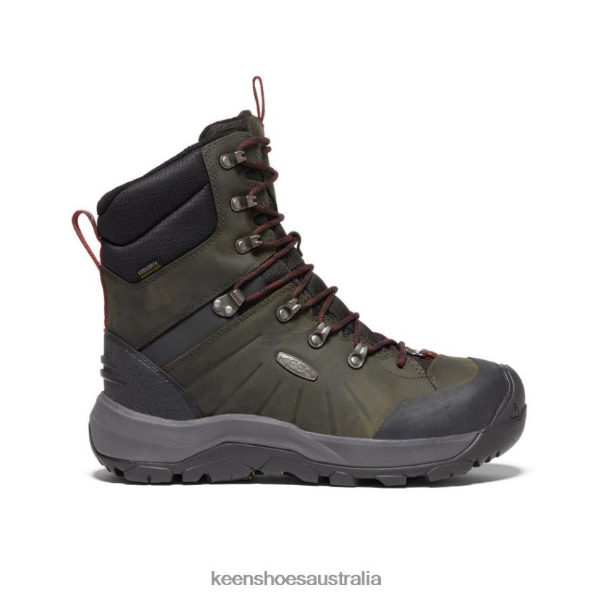KEEN Footwear TLDLTR374 Magnet/Red Carpet Revel IV High Polar Boot Men