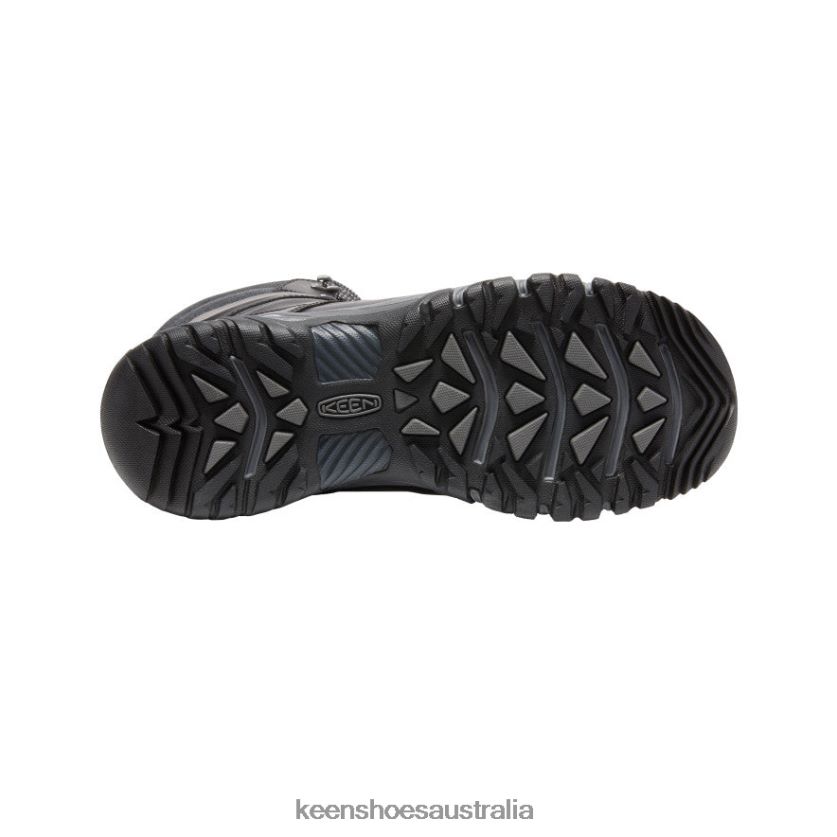 KEEN Footwear TLDLTR390 Black/Raven Targhee High Lace Waterproof Boot Men