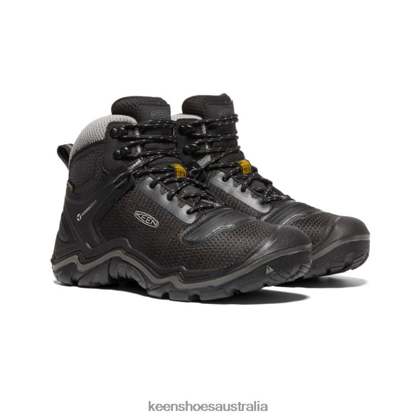 KEEN Footwear TLDLTR391 Black/Magnet Durand EVO Waterproof Wide Boot Men