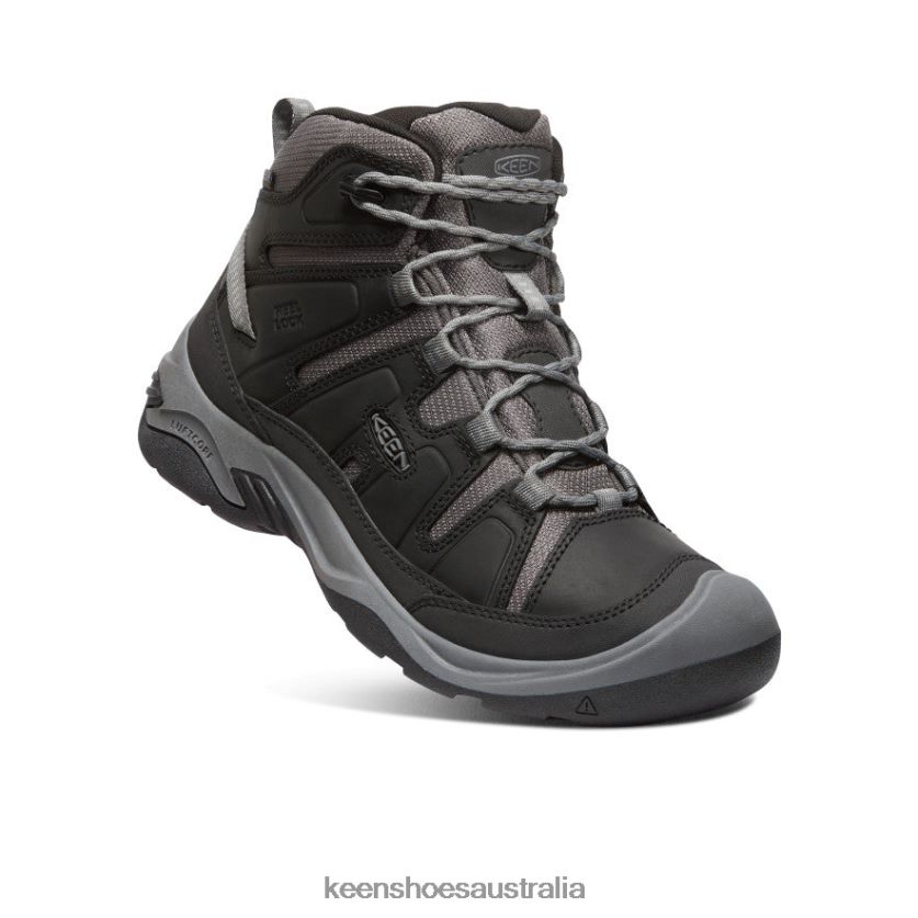 KEEN Footwear TLDLTR70 Black/Steel Grey Circadia Waterproof Boot Men