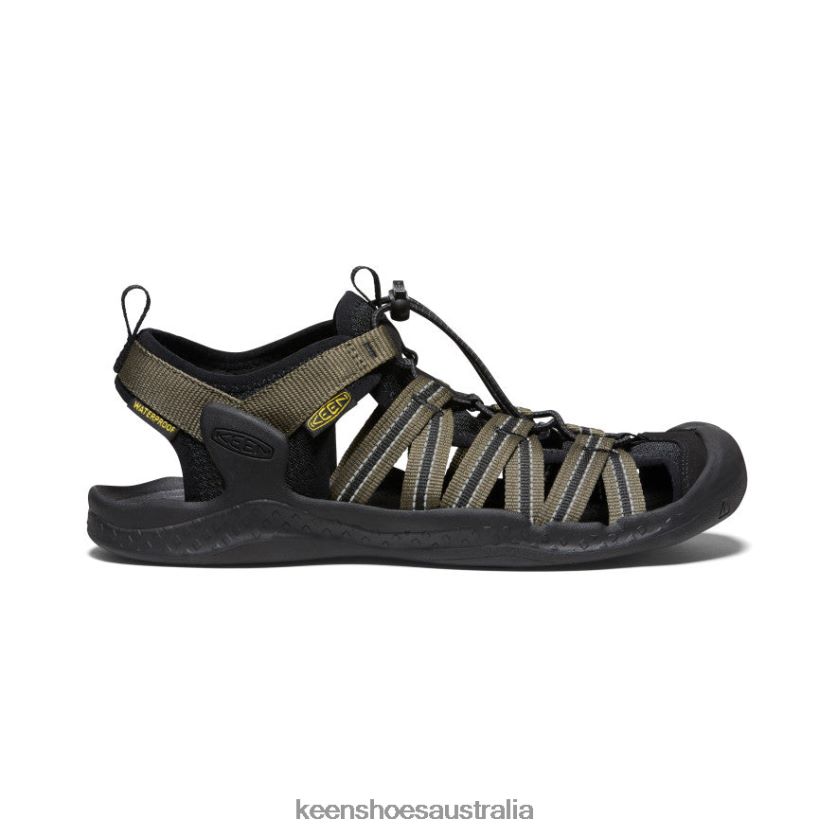 KEEN Footwear TLDLTR109 Dark Olive/Black Drift Creek H2 Sandal Men