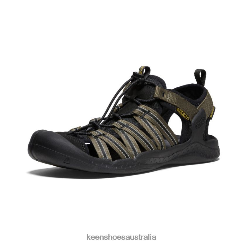KEEN Footwear TLDLTR109 Dark Olive/Black Drift Creek H2 Sandal Men