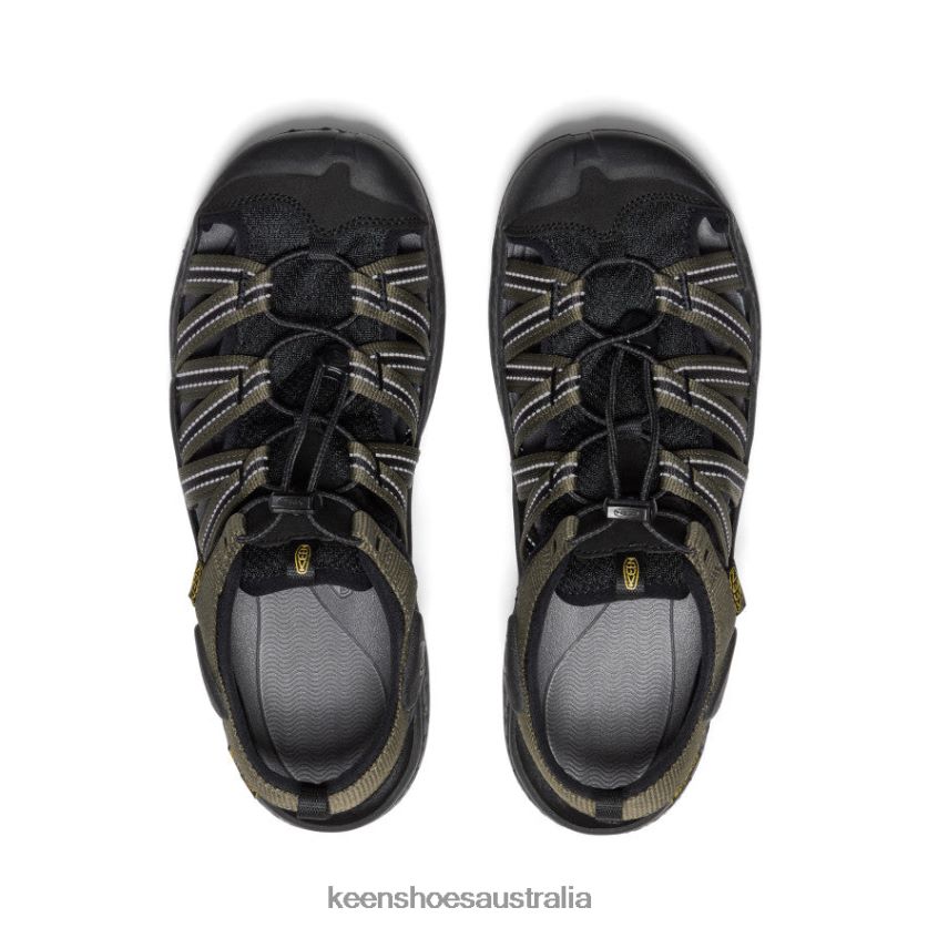 KEEN Footwear TLDLTR109 Dark Olive/Black Drift Creek H2 Sandal Men