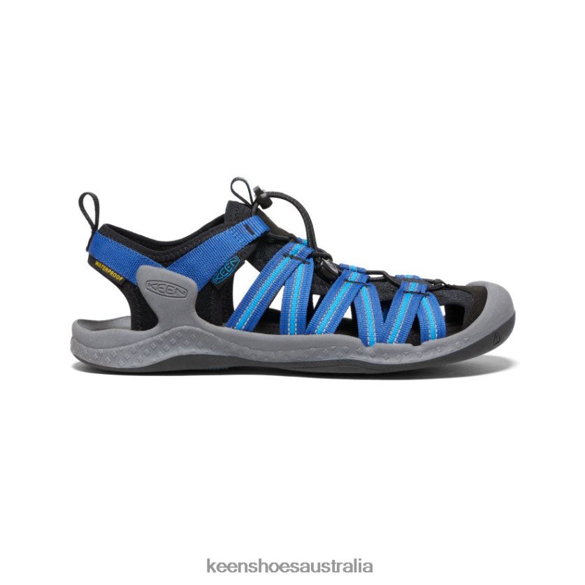 KEEN Footwear TLDLTR112 Steel Grey/Brilliant Blue Drift Creek H2 Sandal Men