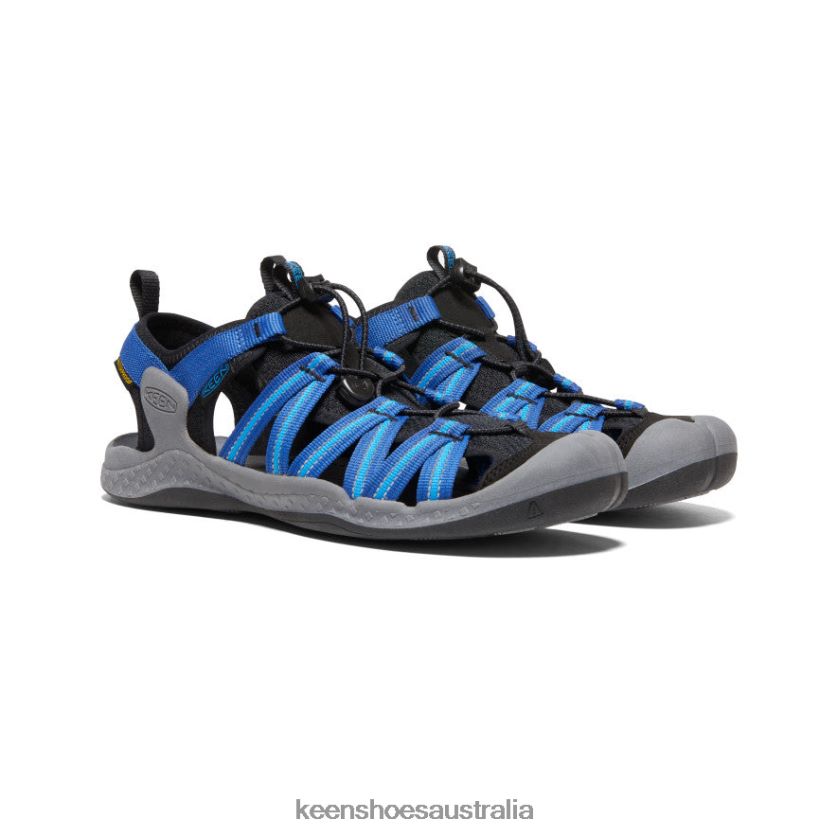 KEEN Footwear TLDLTR112 Steel Grey/Brilliant Blue Drift Creek H2 Sandal Men