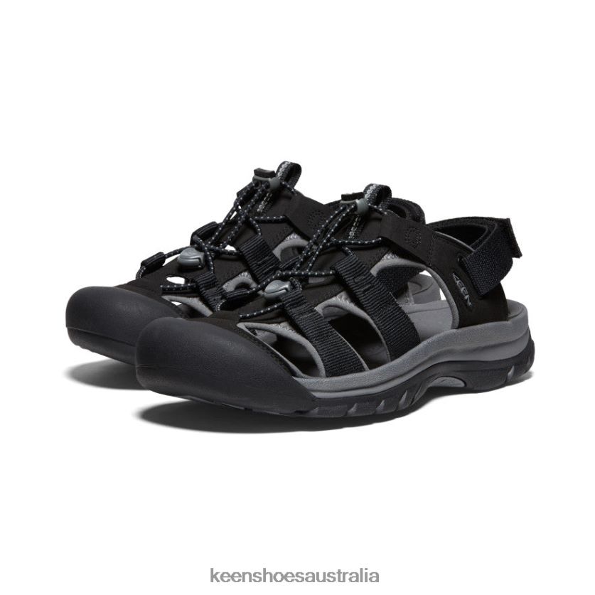KEEN Footwear TLDLTR219 Black/Steel Grey Rapids H2 Sandal Men