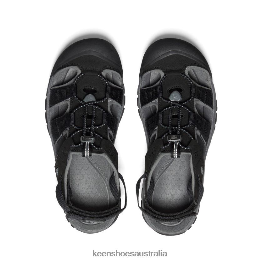 KEEN Footwear TLDLTR219 Black/Steel Grey Rapids H2 Sandal Men