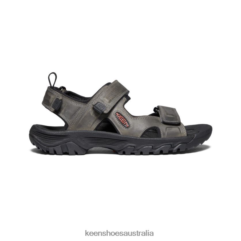 KEEN Footwear TLDLTR259 Grey/Black Targhee III Open Toe Sandal Men