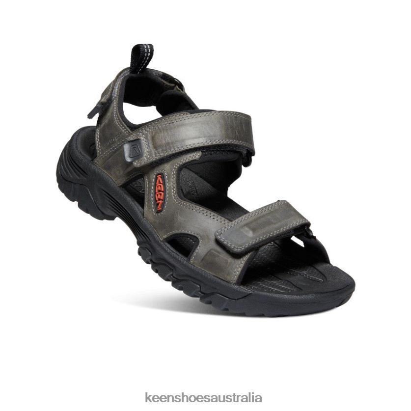 KEEN Footwear TLDLTR259 Grey/Black Targhee III Open Toe Sandal Men