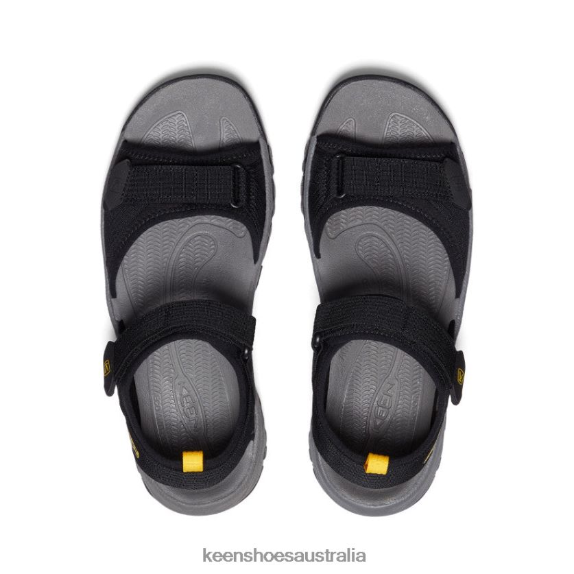 KEEN Footwear TLDLTR318 Black/Yellow Targhee III Open-Toe H2 Men