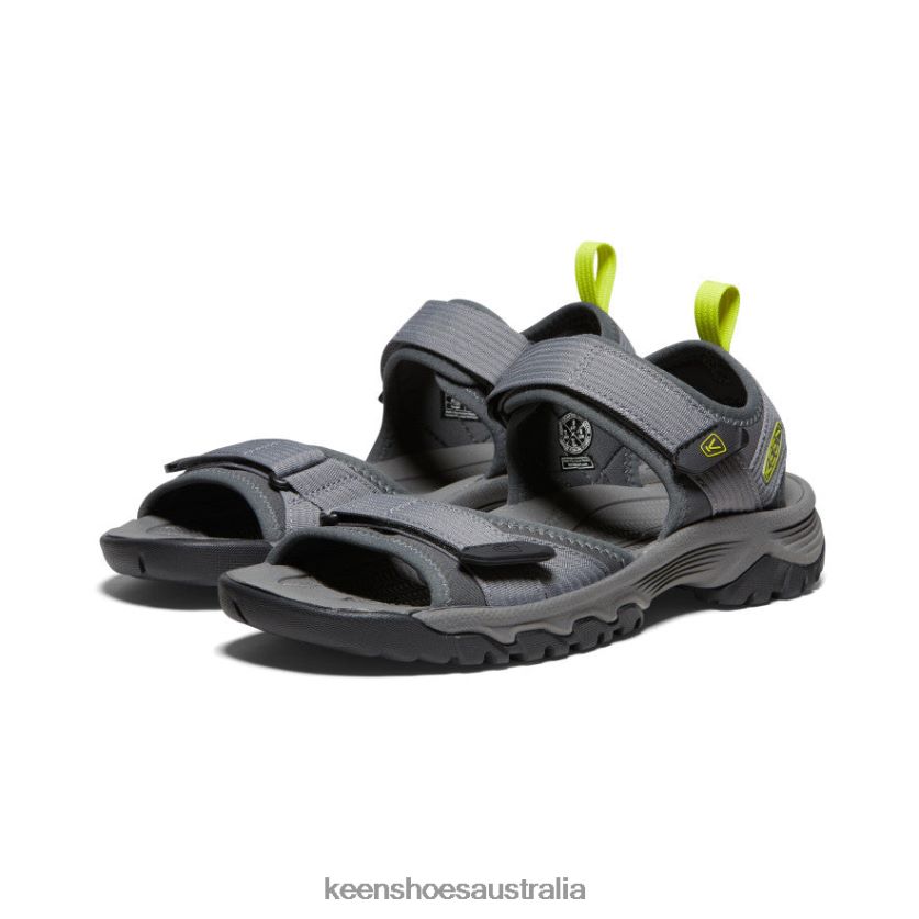 KEEN Footwear TLDLTR319 Steel Grey/Evening Primrose Targhee III Open-Toe H2 Men