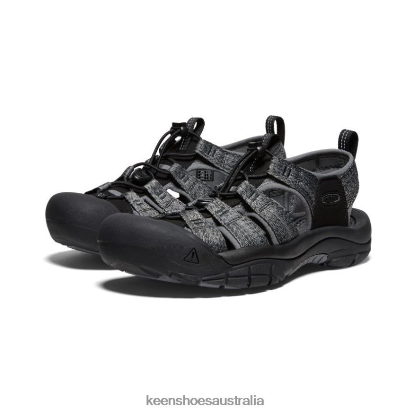 KEEN Footwear TLDLTR41 Black/Steel Grey Newport H2 Men